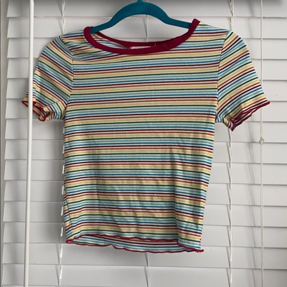 Rainbow Crop Top